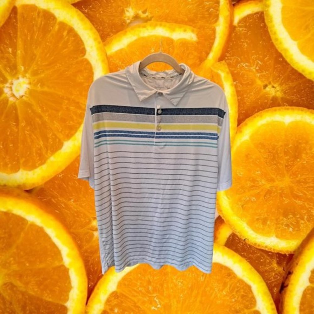 WALTER Hagen Striped Polo Size XL